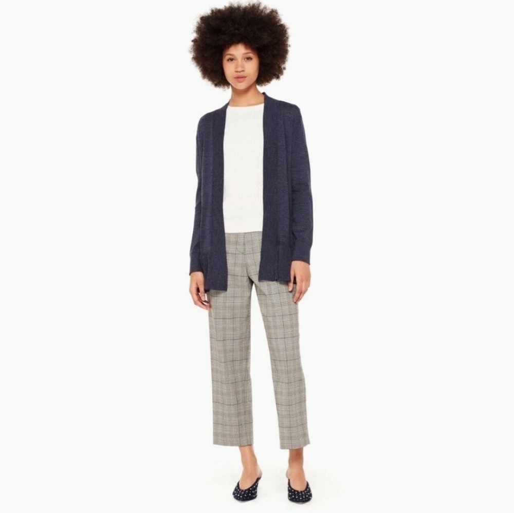 💜 🆕 Kate Spade | NWOT Blue Open Front Cardigan